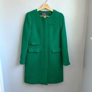 J. Crew Double Cloth Symphony Coat SZ 4